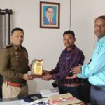 मस्तूरी थाना प्रभारी का सम्मान: प्रेस रिपोर्टर क्लब ने सराही सशक्त कानून व्यवस्था और जनसेवा की प्रतिबद्धता