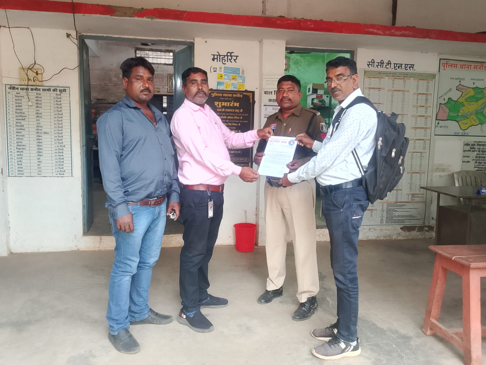 बोधन भट्ट के खिलाफ थाना सनौद में शिकायतप्रेस रिपोर्टर क्लब के खिलाफ अपमानजनक टिप्पणी पर कार्रवाई की मांग