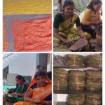 स्वदेशी अपनाओ अभियान से महिलाओं को मिल रहा रोजगार, बघमरा में पत्तल निर्माण का प्रशिक्षण जारी