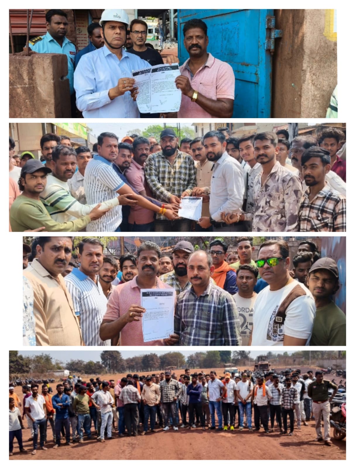 रोजगार नहीं तो आंदोलन! स्थानीय युवाओं ने कंपनी को दी खुली चेतावनी