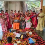 फूलों की होली और सुंदरकांड के साथ सोनी समाज की महिलाओं ने किया होलाष्टक का शुभारंभ