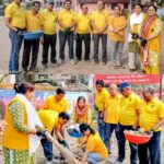 स्वच्छ धरा वेलफेयर समिति छत्तीसगढ़ का 157वां स्वच्छता एवं पर्यावरण जागरूकता अभियान श्री जगन्नाथ मंदिर सेक्टर 06 में सम्पन्न