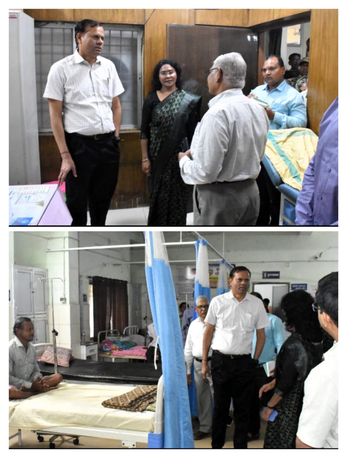 संभाग आयुक्त एस.एन. राठौर का जिला चिकित्सालय बालोद में आकस्मिक निरीक्षण, व्यवस्थाओं का लिया जायजा मरीजों से की बातचीत, बेहतर उपचार और सुविधाओं के लिए दिए आवश्यक निर्देश