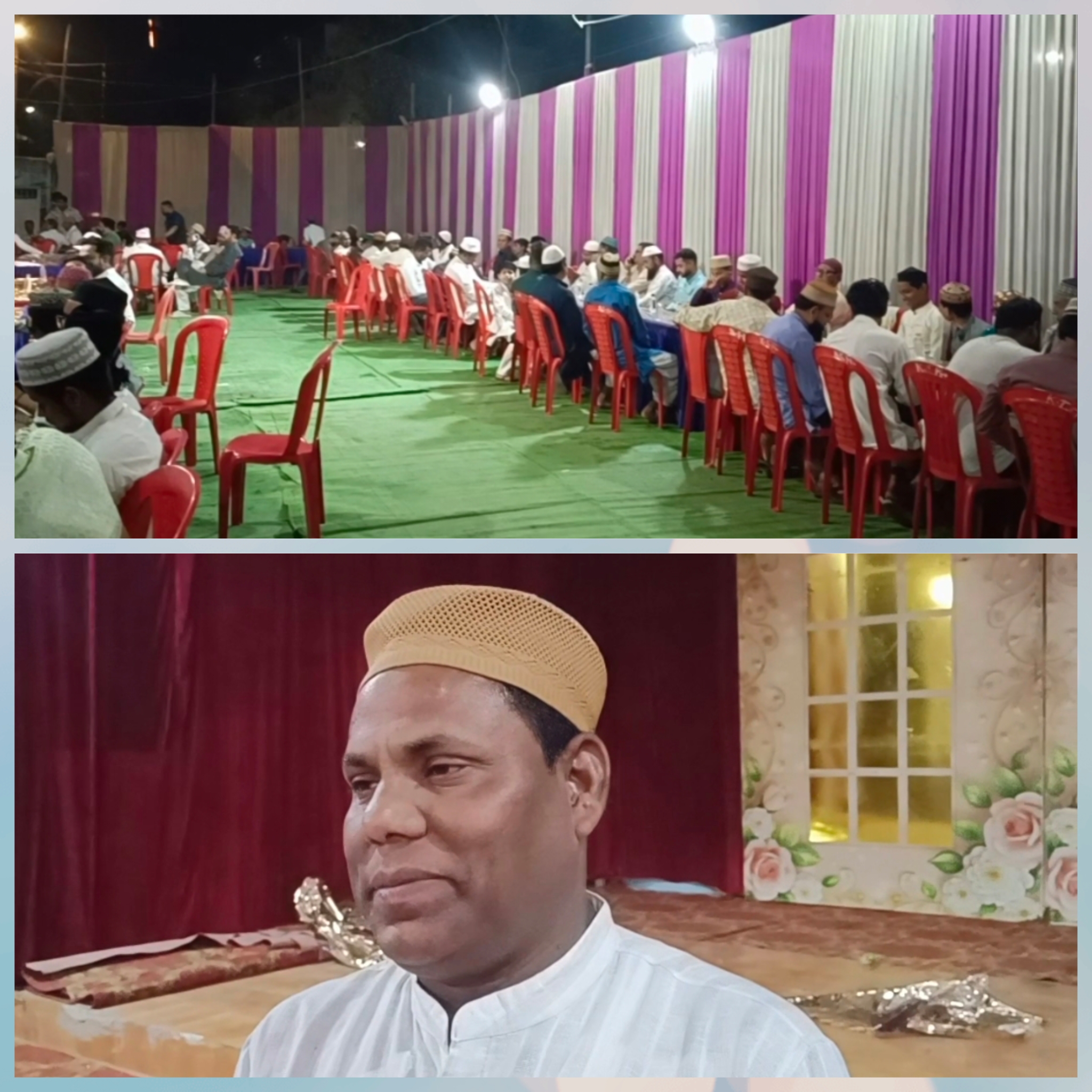 पार्षद इब्राहिम खान के नेतृत्व में भव्य इफ्तार, सैकड़ों रोजेदारों ने दिया एकता और भाईचारे का संदेश