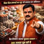 राजनांदगांव के ग्रामीण इलाकों में बिना बिल दवाइयों की सप्लाई का बड़ा खेल?ग्रामीण चिकित्सकों तक लाखों की दवा पहुंची, जीएसटी चोरी और विभागीय मिलीभगत के आरोप