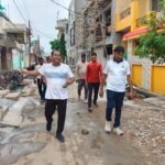गणेश नगर वार्ड की समस्याओं के समाधान हेतु मैदान में उतरे नगर निगम आयुक्त, किया व्यापक निरीक्षण
