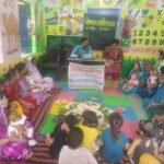 सेवा संकल्प अभियान के तहत आंगनवाड़ी केंद्रों में पोषण माह का आयोजन