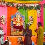 गणेश चतुर्थी पर अन्नपूर्णा विहार सेक्टर-2 में गूंजे भक्ति के स्वर