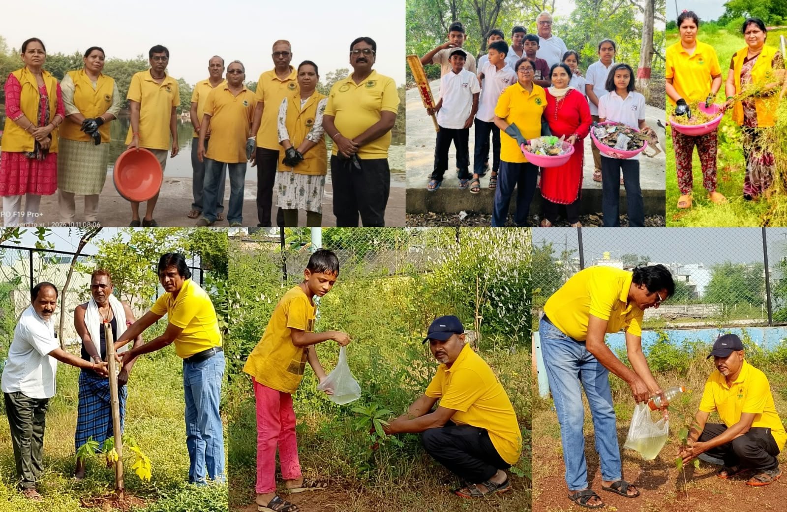 स्वच्छ धरा वेलफेयर समिति का लगातार 1,323वें दिन भी स्वच्छता अभियान जारी
